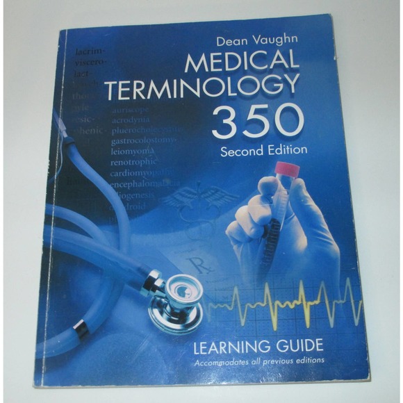 Unbranded Other Medical Terminology 35 Learning Guide 2nd Ed Dean